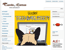 Tablet Screenshot of kauppa.caniscatus.fi